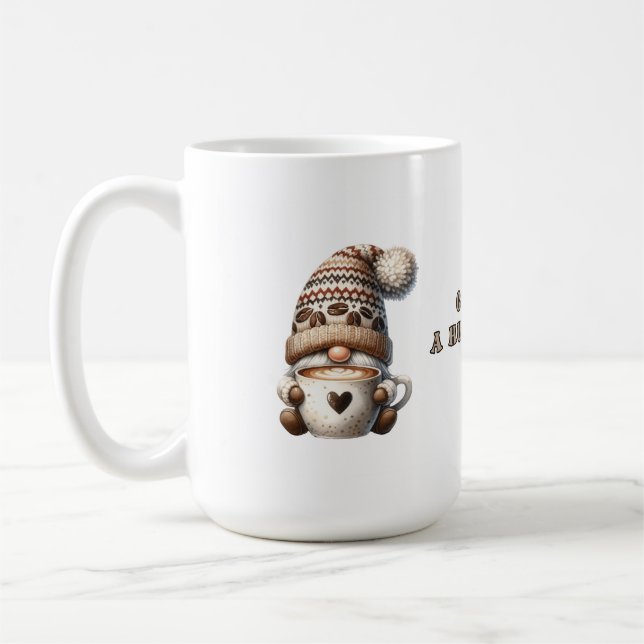 Caneca De Café Café Gnomo Abraço numa Caneca (Esquerda)
