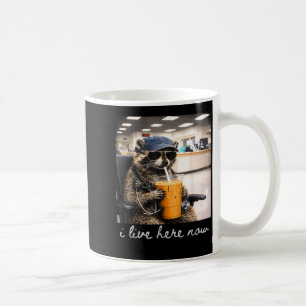 Caneca De Café Café Guaxinim Engraçado Vida de Enfermagem Dia das