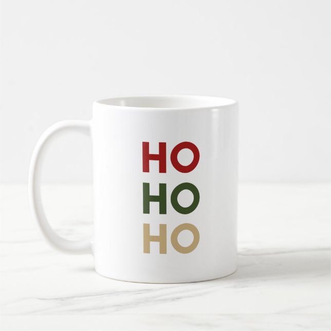 Caneca De Café Café Ho Ho/Mug de Chocolate Quente (Esquerda)