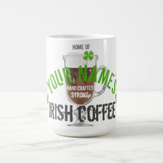 Caneca De Café Café Irlandês Personalizado