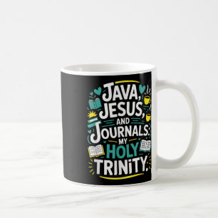 Caneca De Café Café Jesus Jornal Amante de Livros Cristãos