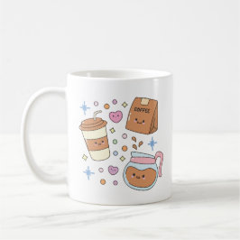 Caneca De Café café Kawaii