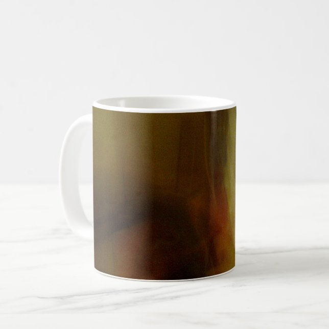 Caneca De Café Café Manga Blur Castanho (Frente Esquerda)