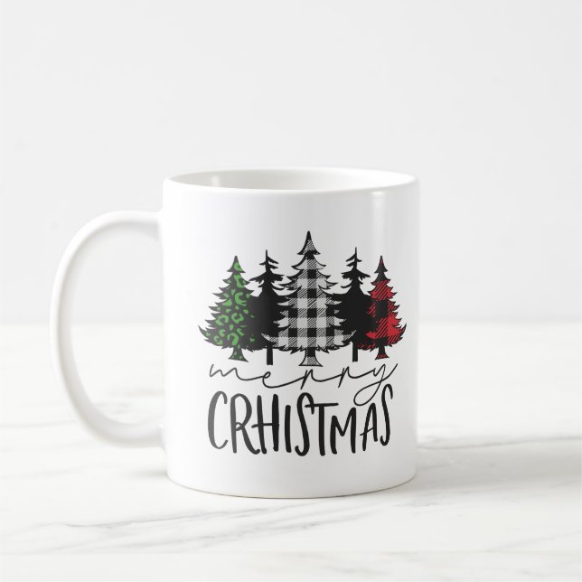 Caneca De Café Café Merda Árvore de Natal (Esquerda)