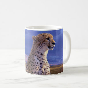 Caneca De Café Café Mug-Cheetah