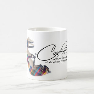 Caneca De Café Café Mug Cinderela Calçados Coloridos Cotação Taa