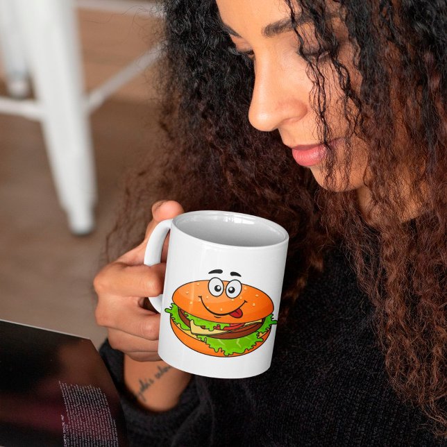 Caneca De Café Café Mug de Hamburger Adequado (Criador carregado)
