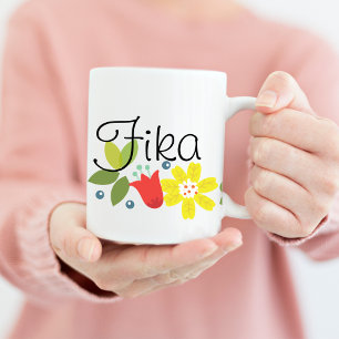 Caneca De Café Café Mug do Fika Time