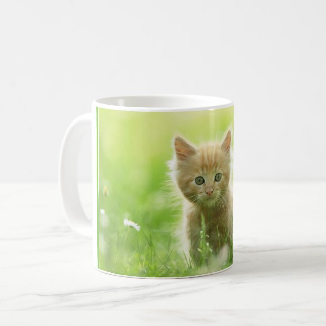 Caneca De Café Café Mug Kitten (Frente Esquerda)