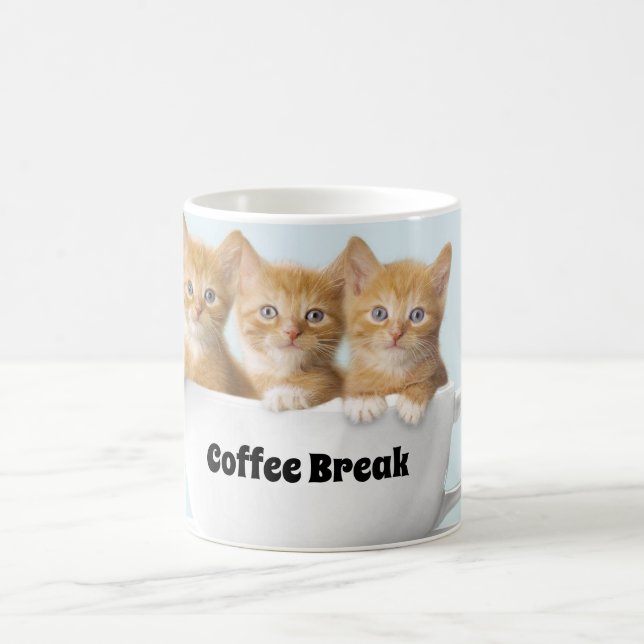 Caneca De Café Café Mug Kittens (Centro)