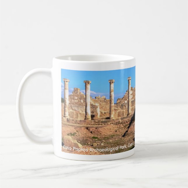 Caneca De Café Café Mug (Parque Arqueológico de Kato Paphos) (Esquerda)