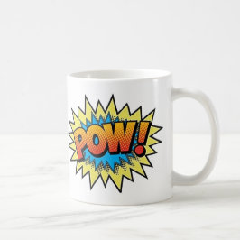 Caneca De Café Café Mug - Pop Art Pow