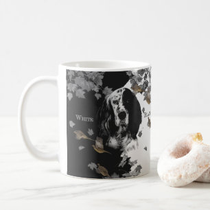 Caneca De Café Café Mug preto-e-branco