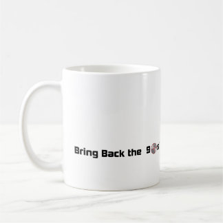 Caneca De Café Café Mug Traga de volta os anos 90
