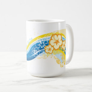 Caneca De Café Café Mug-Tropics