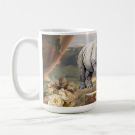 Caneca De Café Café Mug Vintage Safari Cerâmico