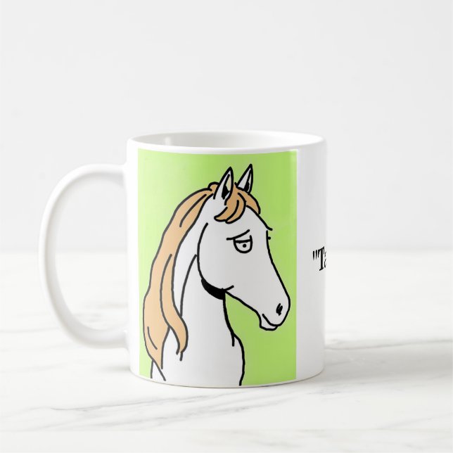 Caneca De Café Café Mugs 4 Cavalos Amantes! (Esquerda)
