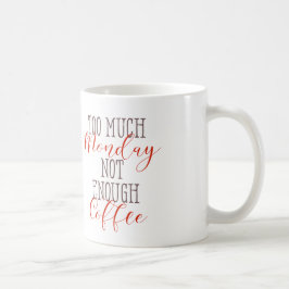 Caneca De Café Café Não Suficiente - Citações de café engraçadas
