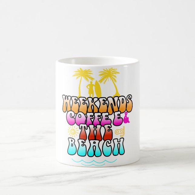 Caneca De Café Café no fim de semana e Praia (Centro)