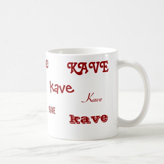 Caneca De Café Café no Hungarian (Direita)