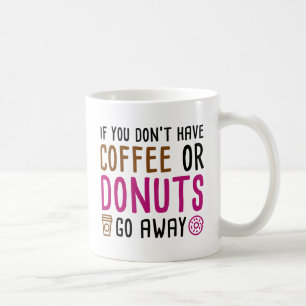 Caneca De Café Café Ou Rosquinhas