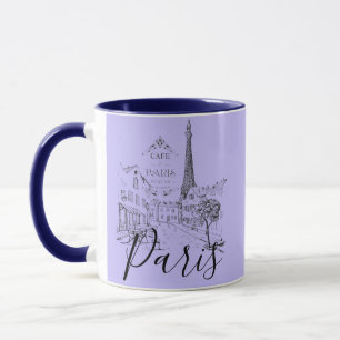 Caneca de Café Cafe Paris