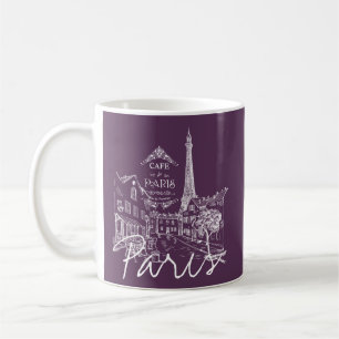 Caneca De Café Café parisiense