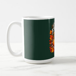 Caneca De Café Café Personalizado de Abóbora Selvagem de Outono