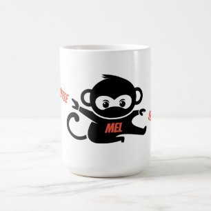 Caneca De Café Café Personalizado Ninja