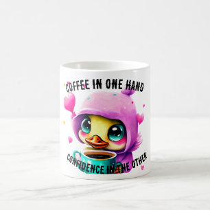 Caneca De Café café por um lado Confiança por outro