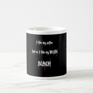 Caneca De Café Café preto do metal