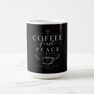 Caneca De Café Café primeira paz