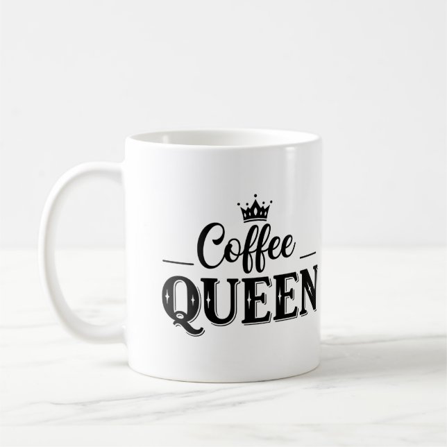 Caneca De Café Café Queen Mug (Esquerda)