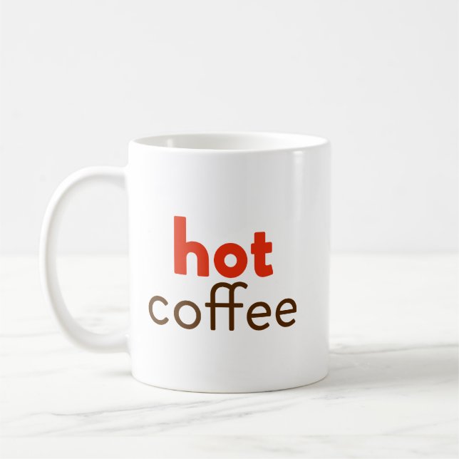 Caneca De Café Café quente (Esquerda)