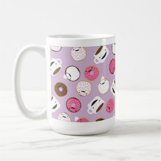 Caneca De Café café & rosquinhas felizes