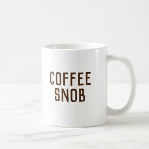 Caneca De Café Café Snob Mug
