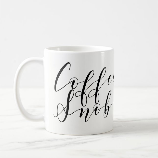 Caneca De Café Café Snobs favorito Coffee Mug (Esquerda)