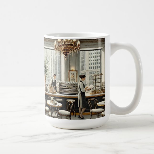 Caneca De Café Café sofisticado em São Francisco (Direita)