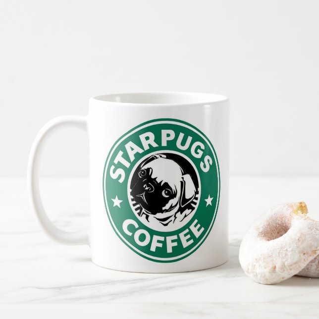 Caneca De Café Café Starpugs (Com Donut)