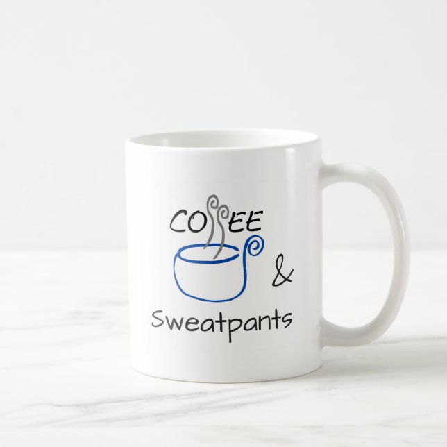 Caneca De Café Café & Sweatpants (Direita)