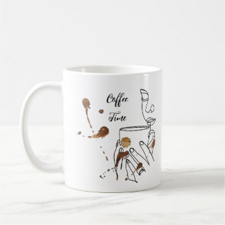 Caneca De Café Café Time Mug
