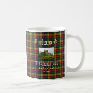 Caneca De Café Café velho Co. do castelo do Buchanan de Buchanan