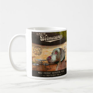 Caneca De Café Café Weimaraner