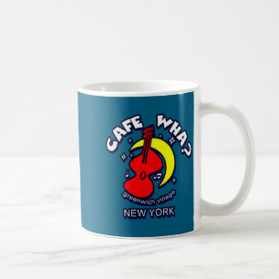 Caneca De Café Cafe Wha A Cena Musical Folclórica de Nova York