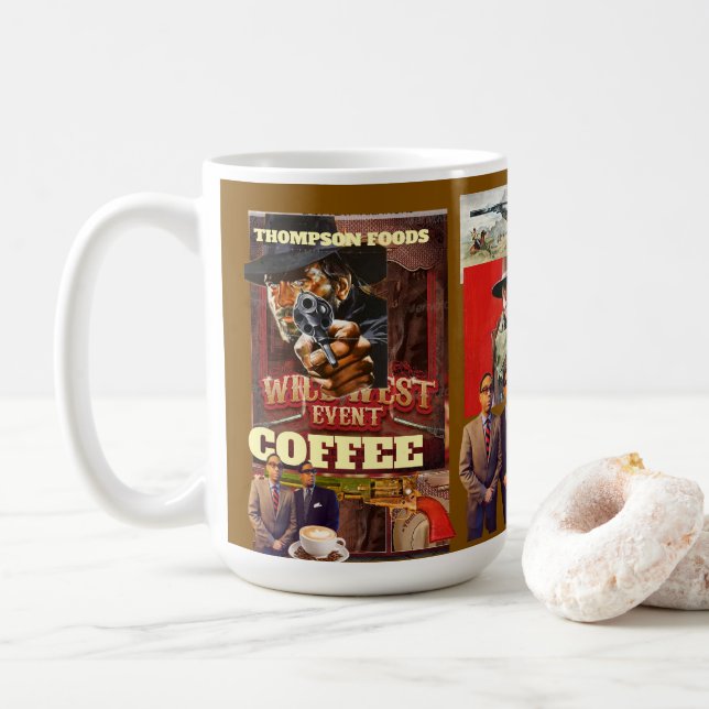 CANECA DE CAFÉ CAFÉ WILD WEST (Com Donut)