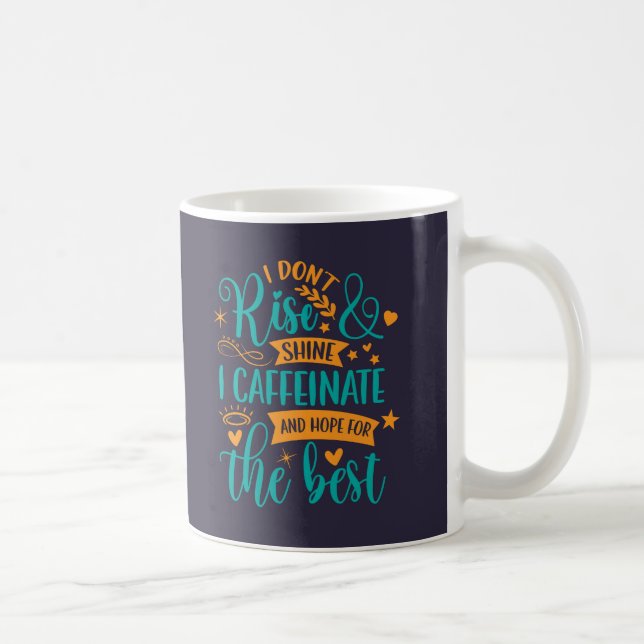 Caneca De Café Cafeína! Bonita Manhã Mojo Mug (Direita)