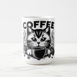 Caneca De Café Cafeína Catitude Mug