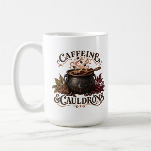Caneca De Café Cafeína e Caldeirões