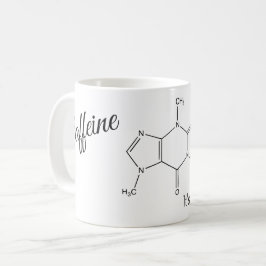 Caneca De Café Cafeína - É o que há para o café da manhã - Mug