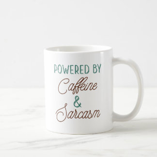 Caneca De Café Cafeína E Sarcasmo